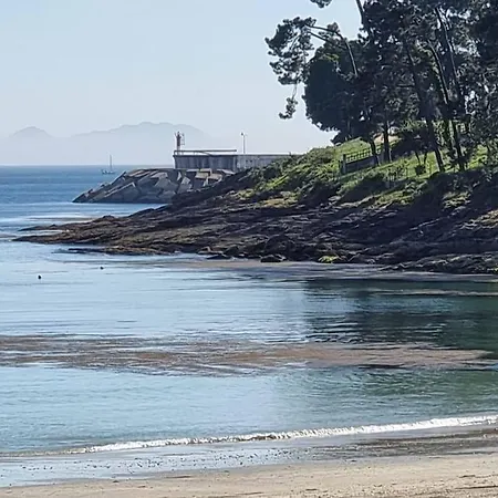 Piso Nuevo Al Lado Playa Parking Privado Gratis Apartamento Sanxenxo